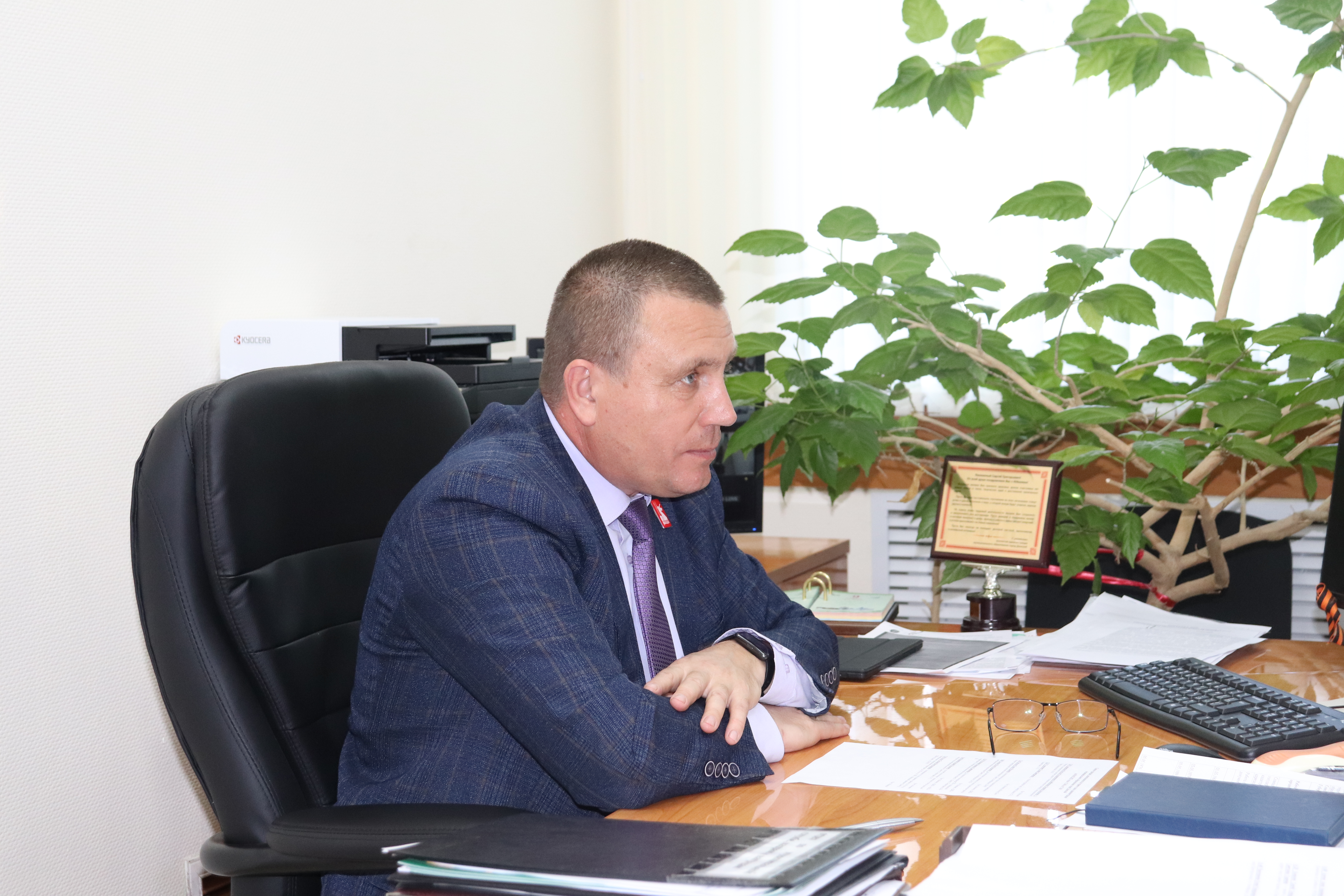 Глава администрации Сергей Кулик провел прием населения по личным вопросам.