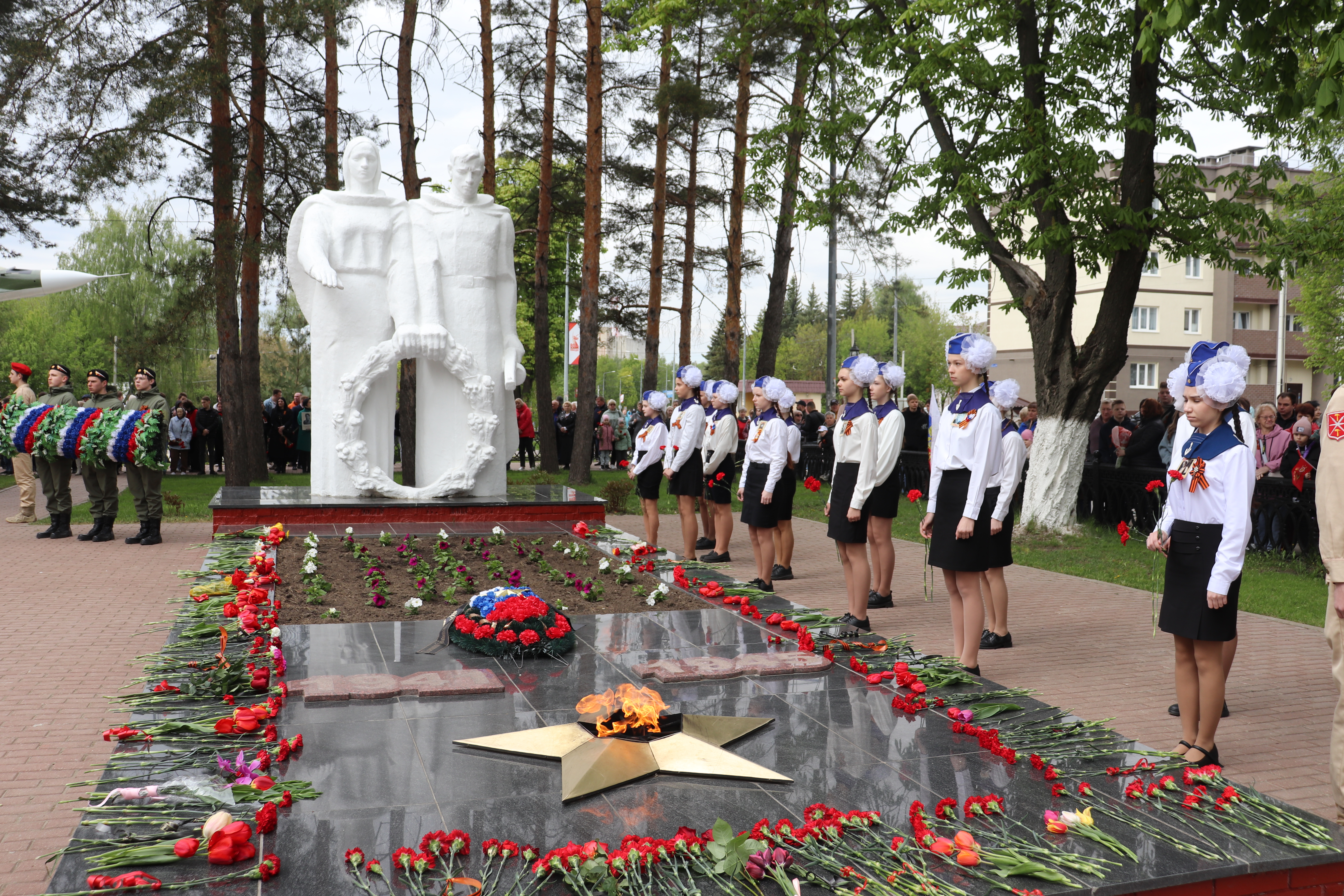 Торжественный митинг, посвященный 80-летию Дня Победы.