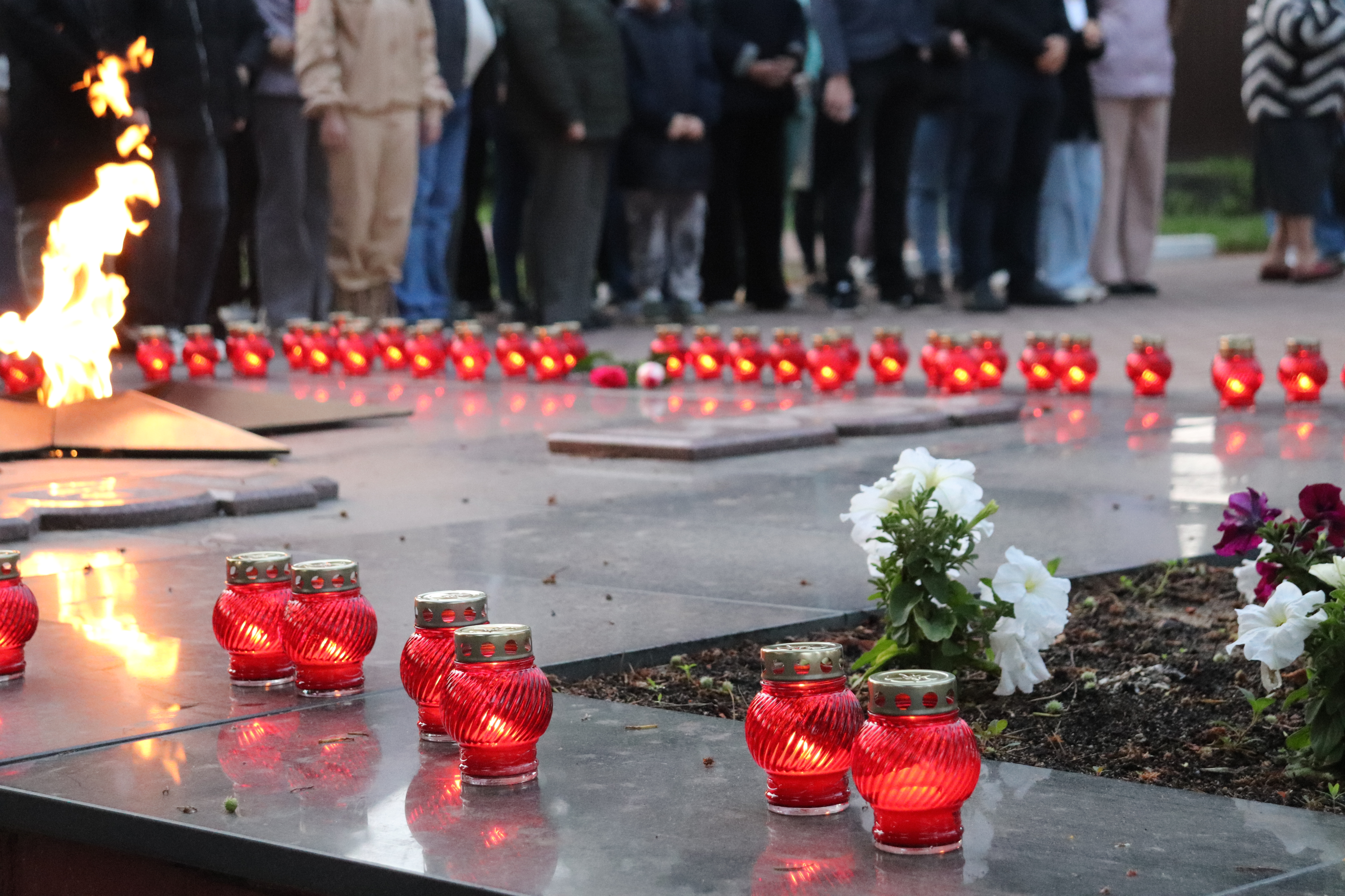 В Донском прошла традиционная акция «Свеча памяти».