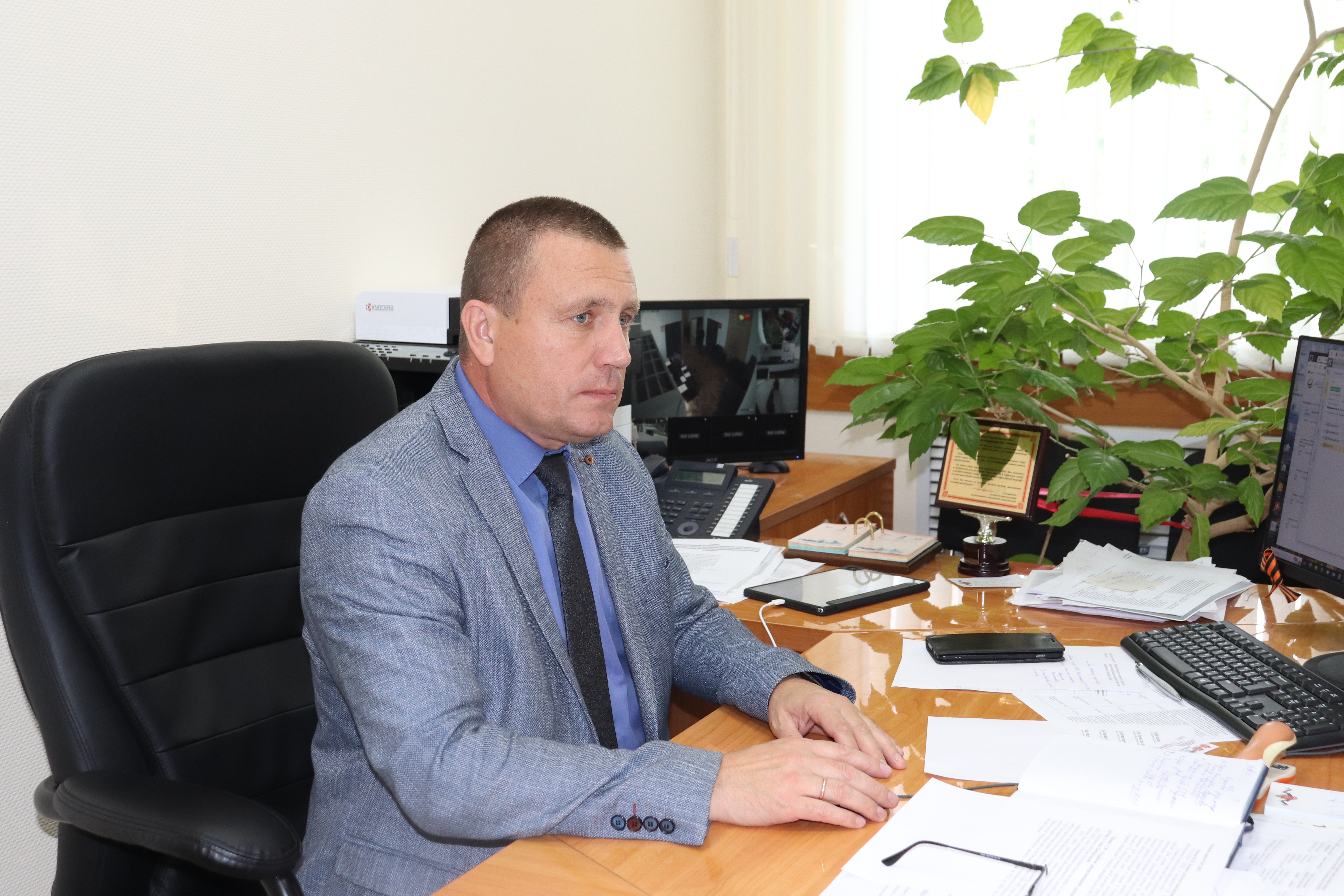 Глава администрации Сергей Кулик провел прием населения по личным вопросам.