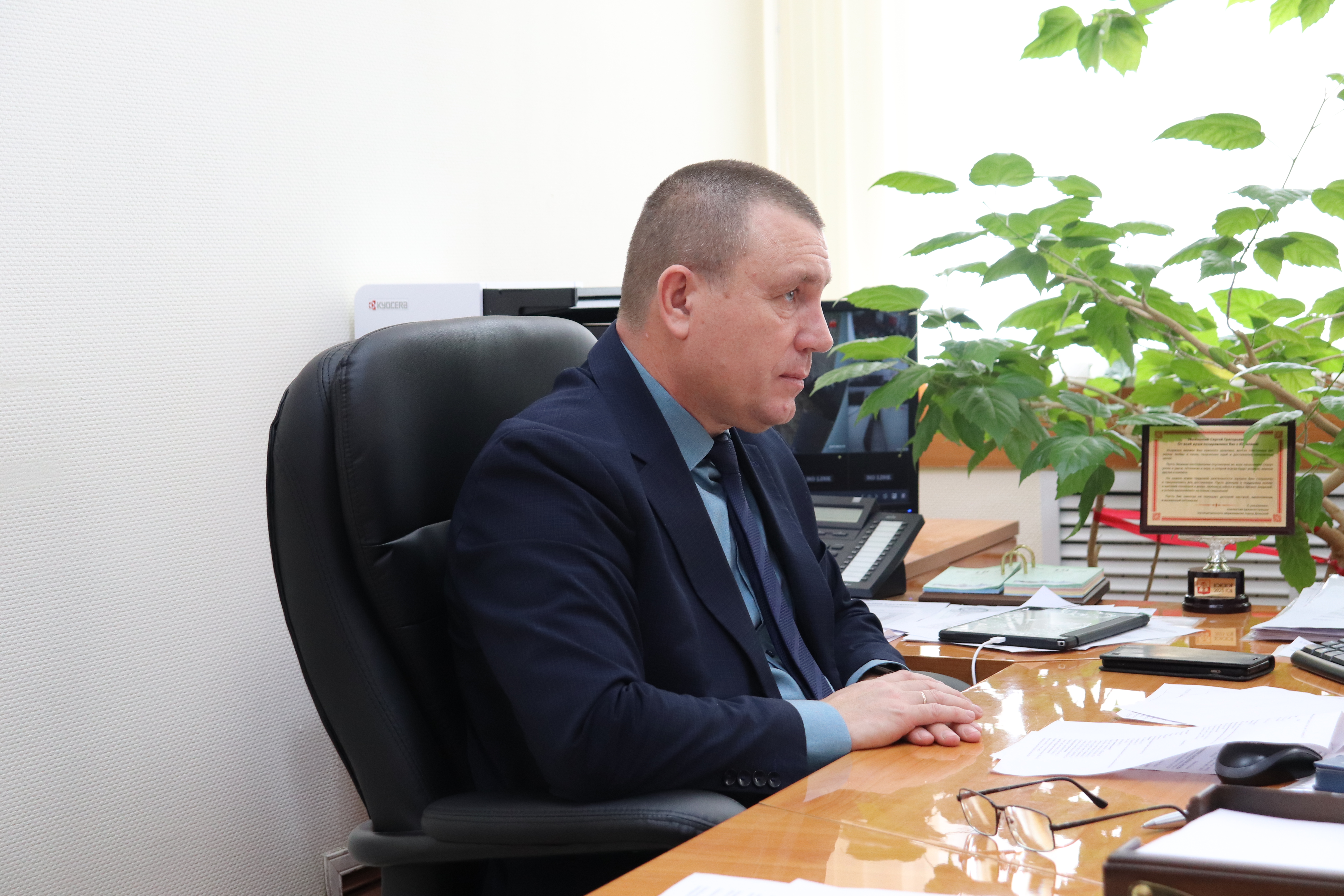 Глава администрации Сергей Кулик провел прием населения по личным вопросам.