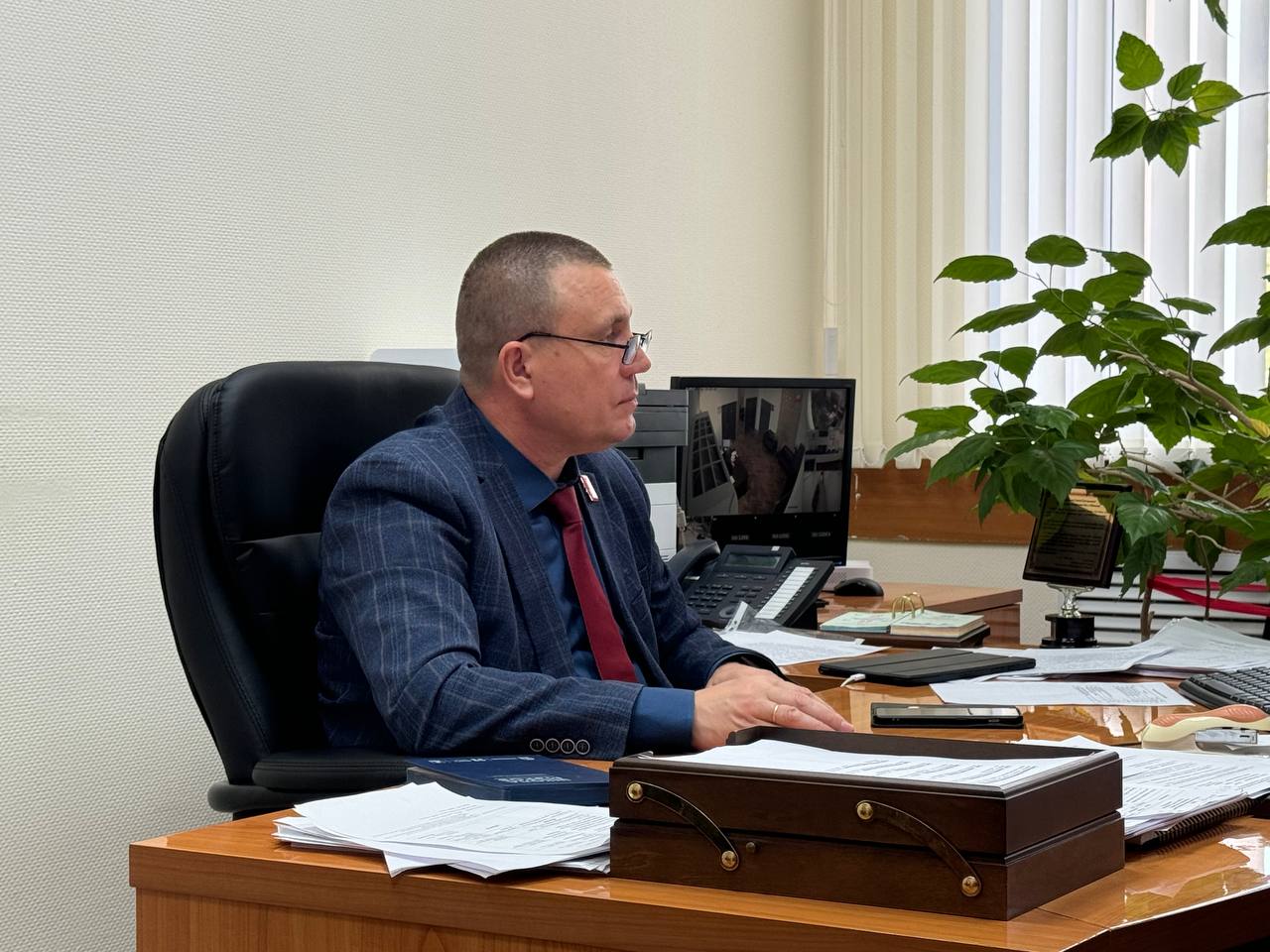 Глава администрации Сергей Кулик провел прием населения по личным вопросам.