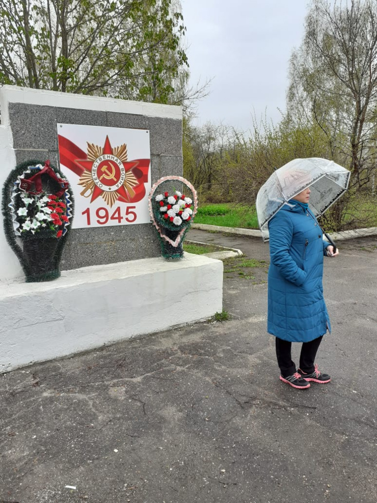 Торжественное возложения цветов, посвященного 76-ой годовщине окончания Великой Отечественной войны..